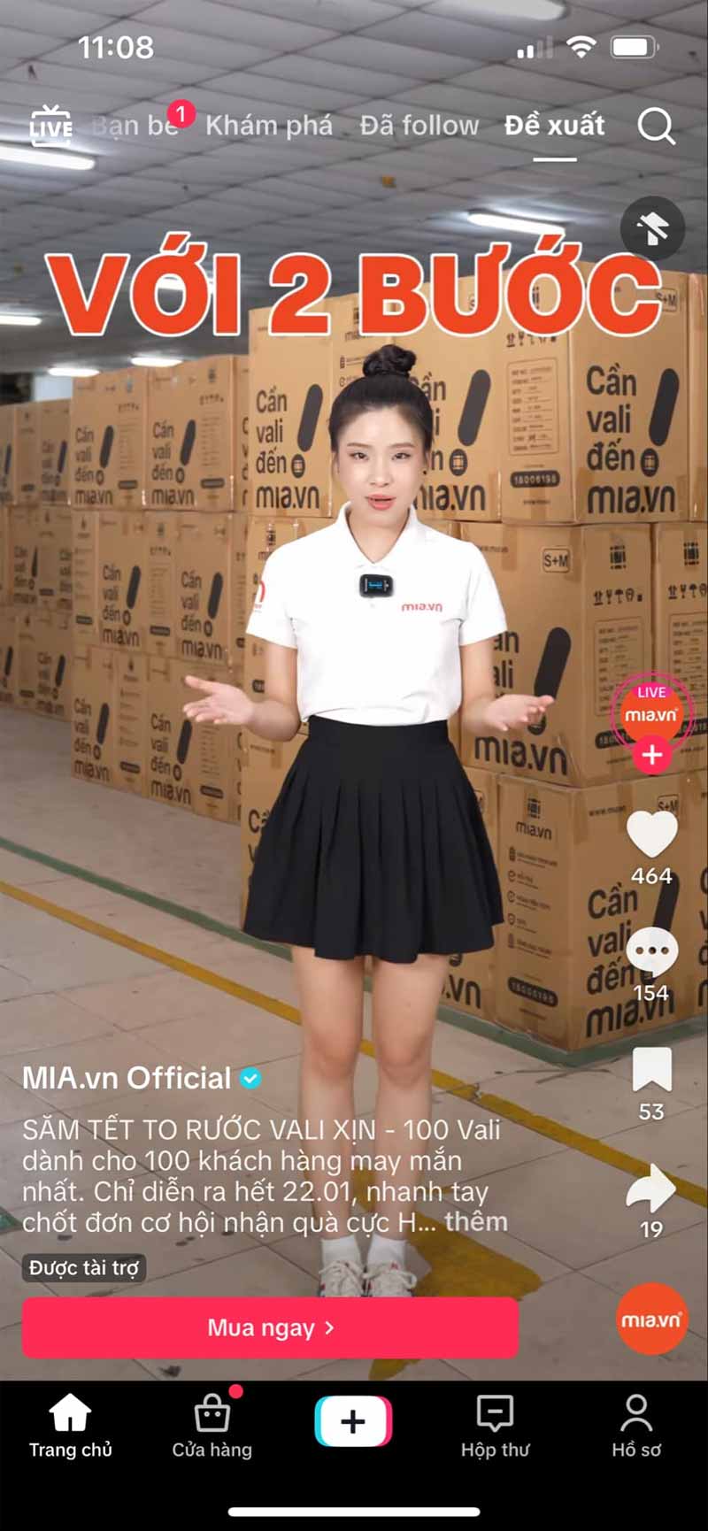 Quảng cáo chuyển đổi Tiktok