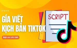 giá viết kịch bản TikTok