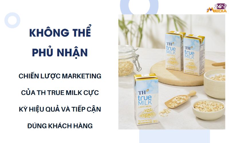 Chiến lược marketing của TH True Milk tập trung vào các chương trình cộng đồng