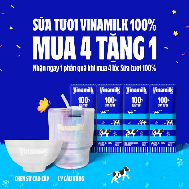 Chiến lược khuyến mãi của Vinamilk