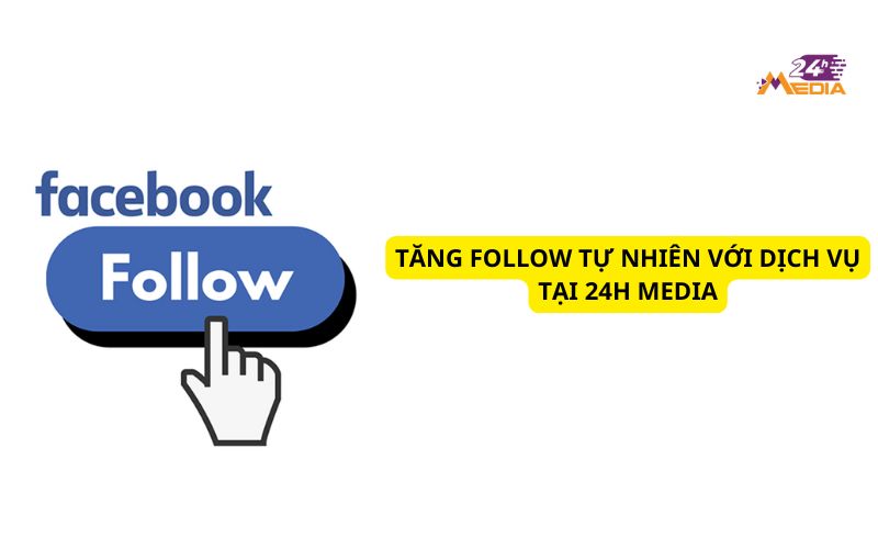 Tăng trưởng lượng follow như kỳ vọng với 24h Media
